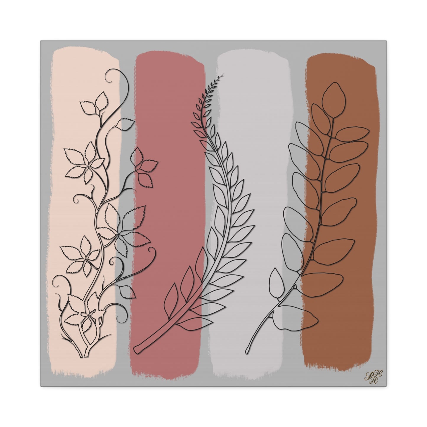 Botanical Wall Art Canvas - Nature-Inspired Home Décor