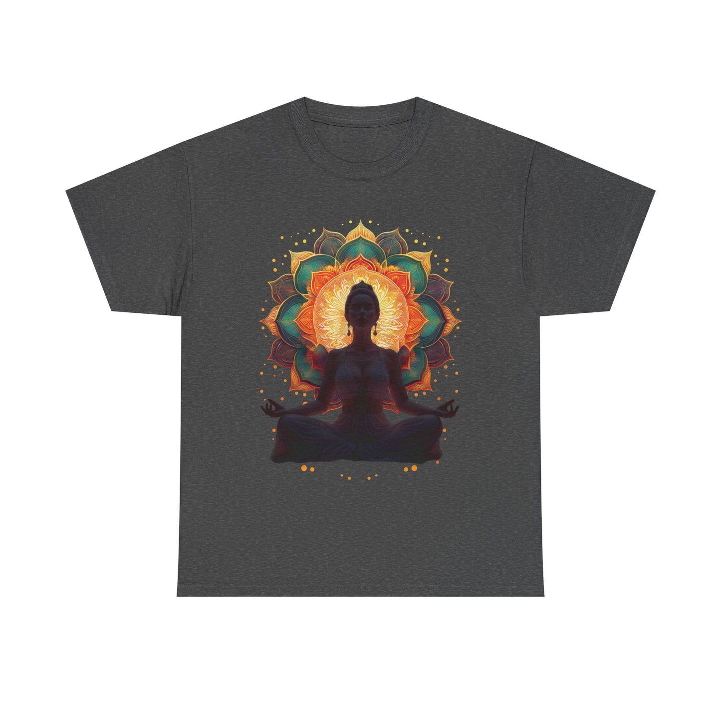 Mandala Sunburst Tee - Yoga, Mindfulness, Meditation