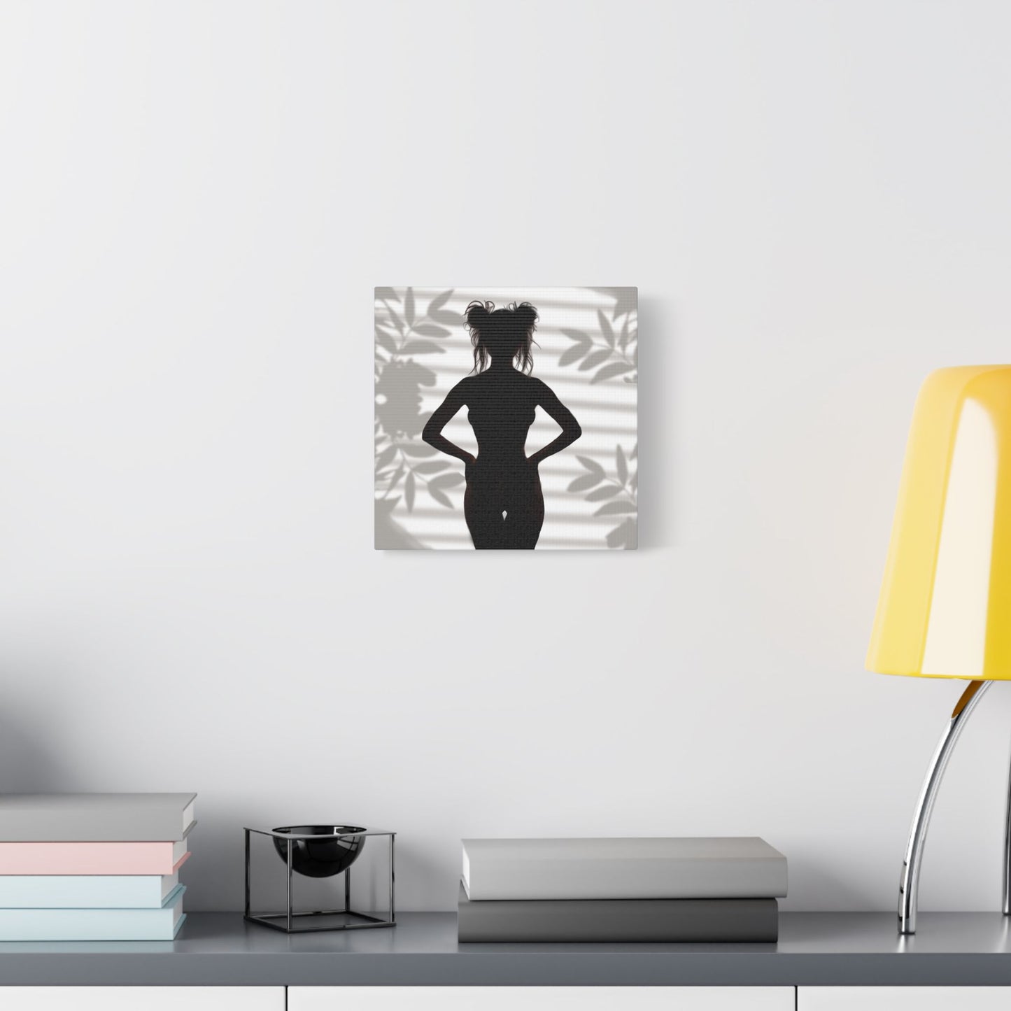 "Roxie" Confident Woman - Empowerment Wall Decor - Silhouette Poster - Elegant Abstract Canvas Art, Home Decor, Minimalist Wall Art, Modern Art, Bedroom Aesthetic, Gift for Art Lovers