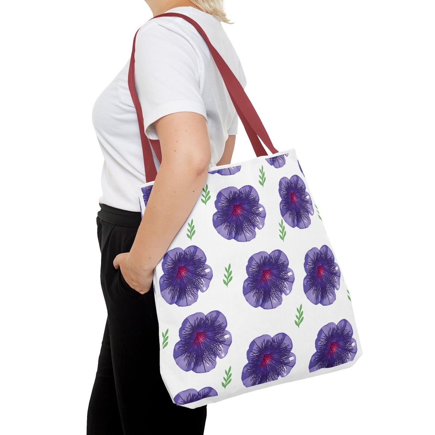 "Petunia" Tote Bag - Stylish Floral Design for Everyday Use