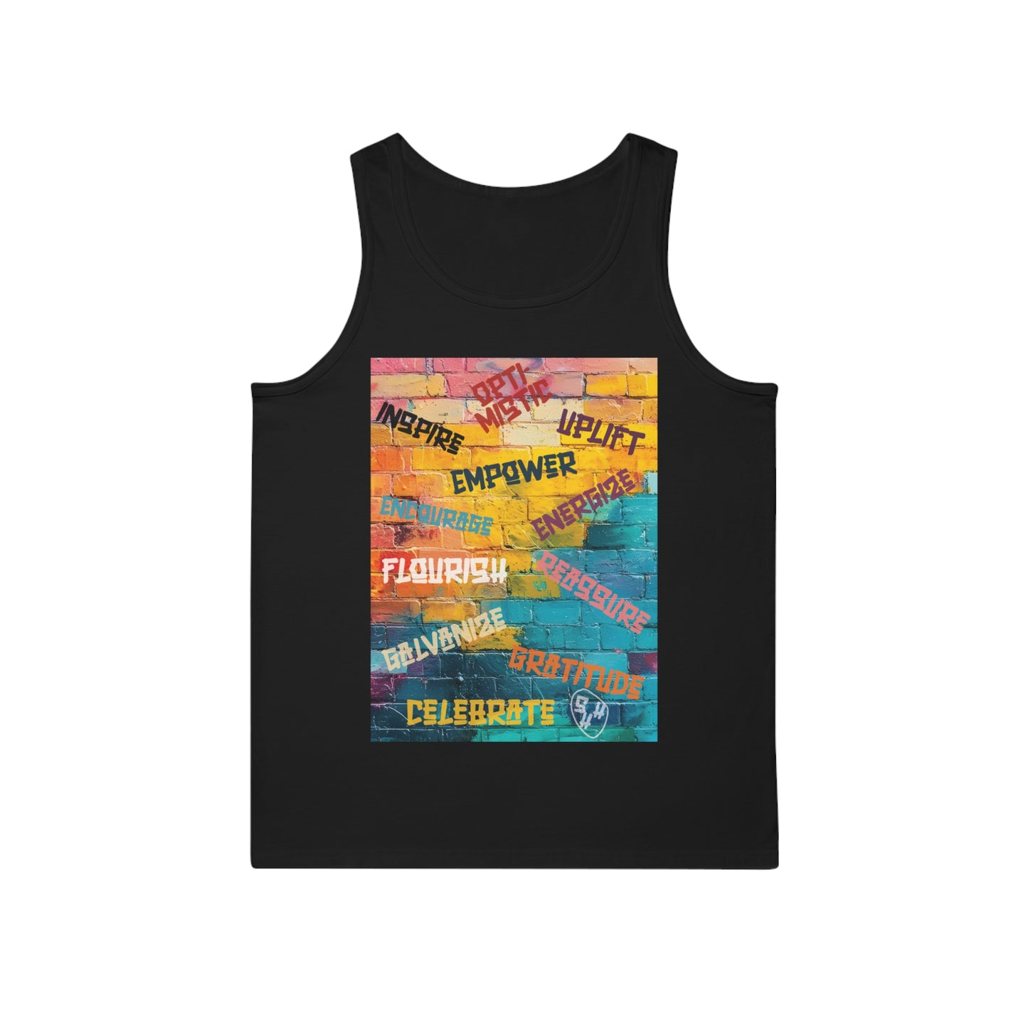 Fuel your fire—Inspire. Empower. Celebrate. 🎨💪 #MotivationalArt #InspireDaily #Empowerment #PositiveVibes #GoalGetter #WallOfWords Tank Top, Inspirational Clothing, Gift for Fitness Enthusiasts, Uplift, Celebrate, Positive Vibes