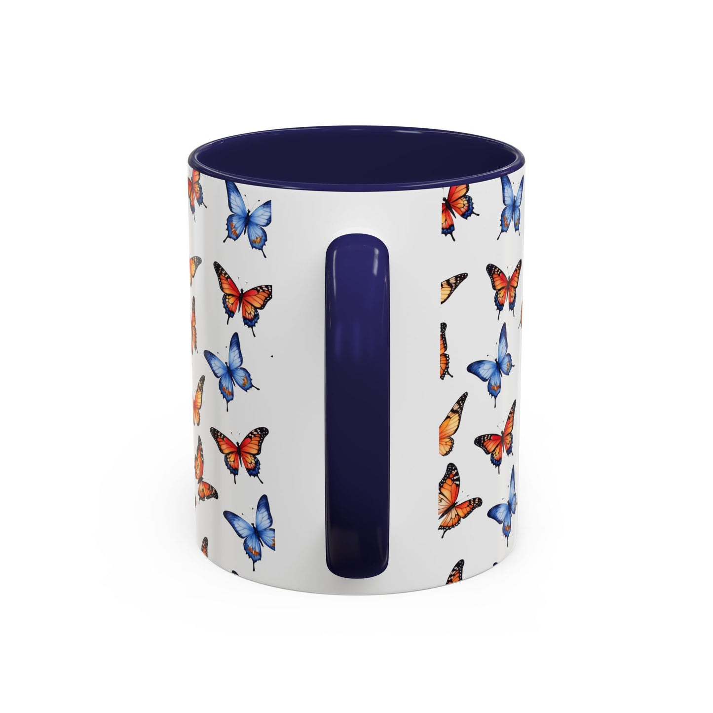 Coffee Mug: Butterfly Abstract Art Design