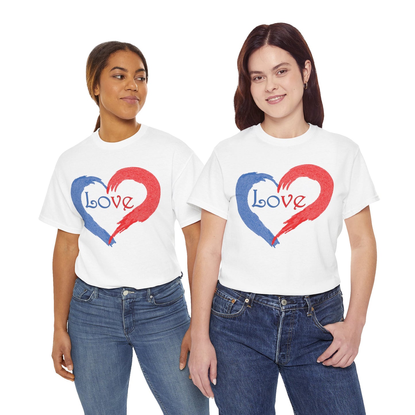 Painted Love, Valentines Day Tee