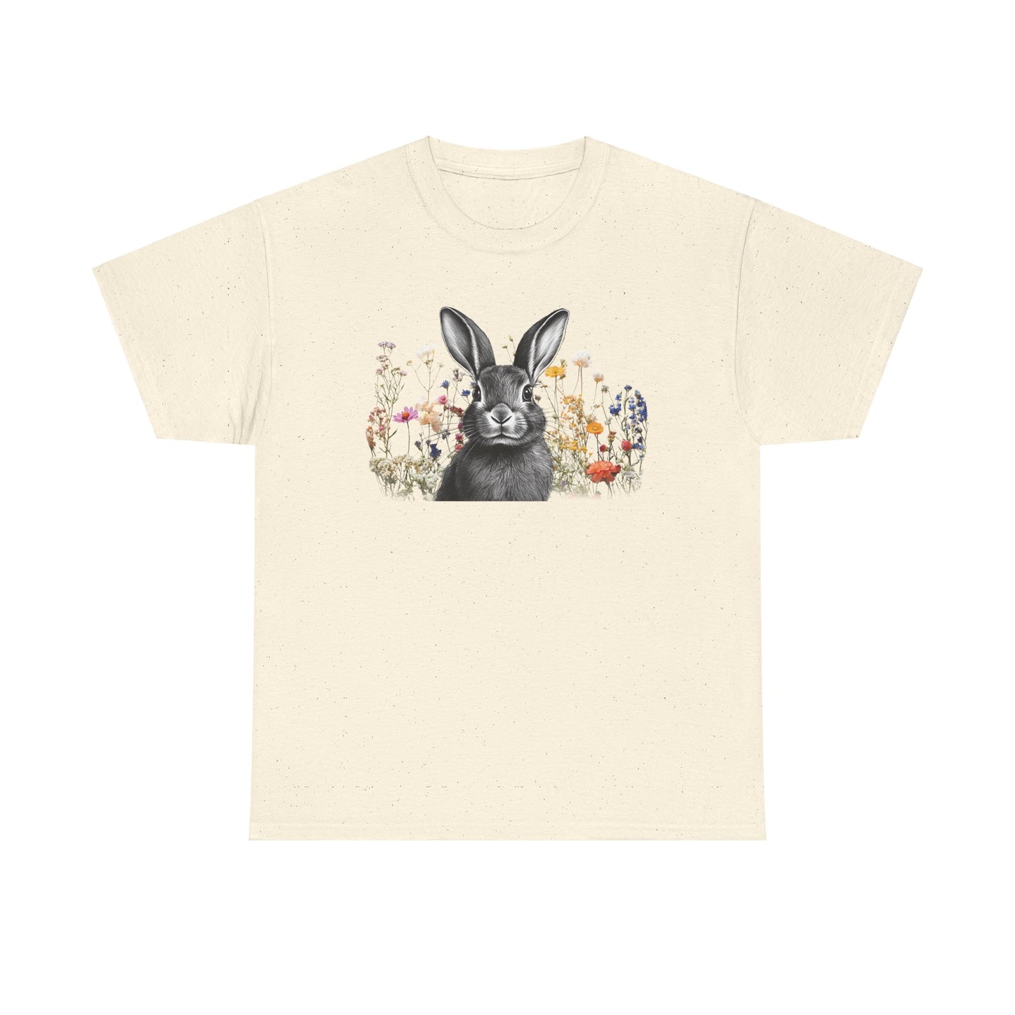 Easter - Unisex Tee - Easter Bunny in the Meadow