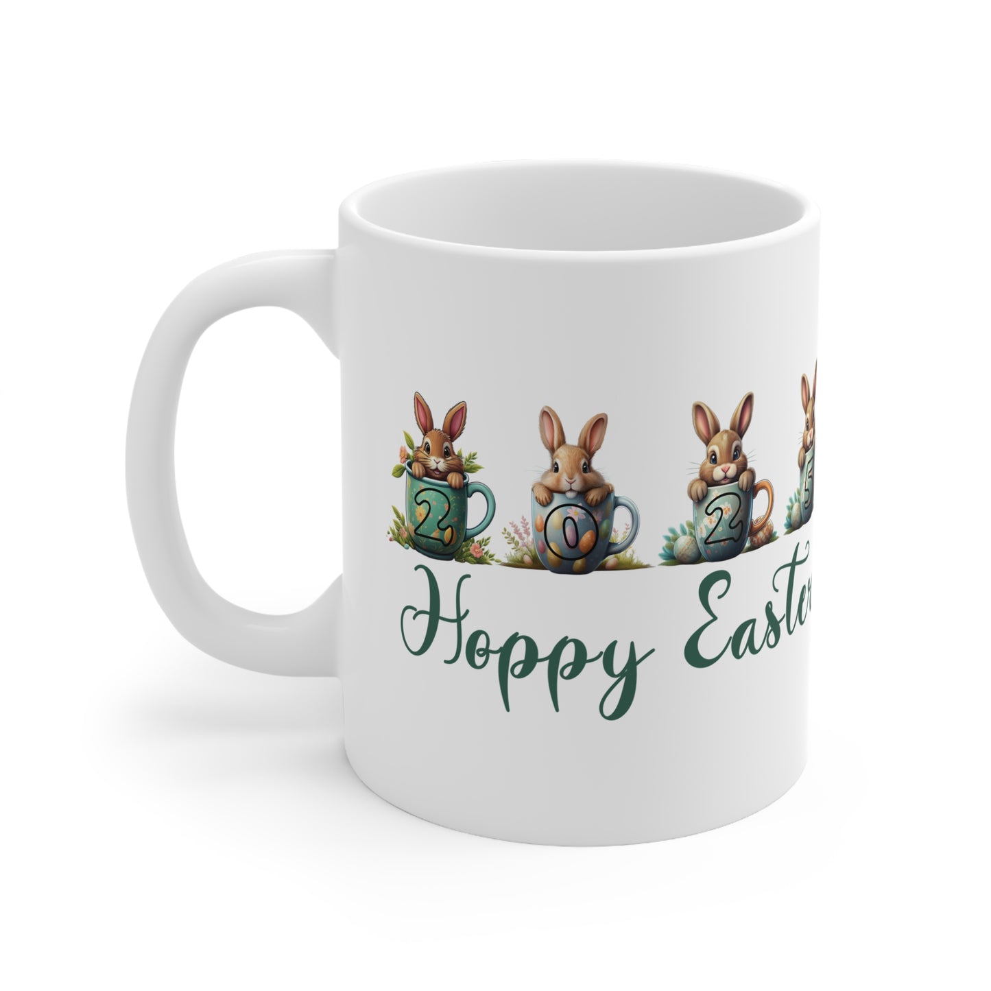 Copy of Mug - Hoppy Easter 2025 Ceramic Coffee Cup 11oz/15oz