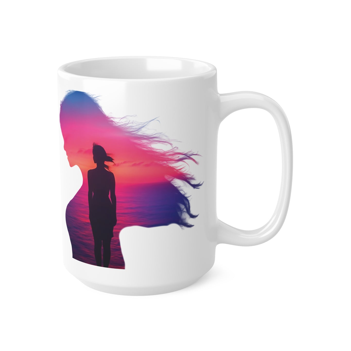 Radiate Boldly โ Sunset Spirit in Every Sip and Step ๐
๐ซ - Ceramic Coffee Mug, Artistic Silhouette Cups for Coffee Lovers, Gift for Friends, Unique Drinkware, Home Decor, Inspirational Art