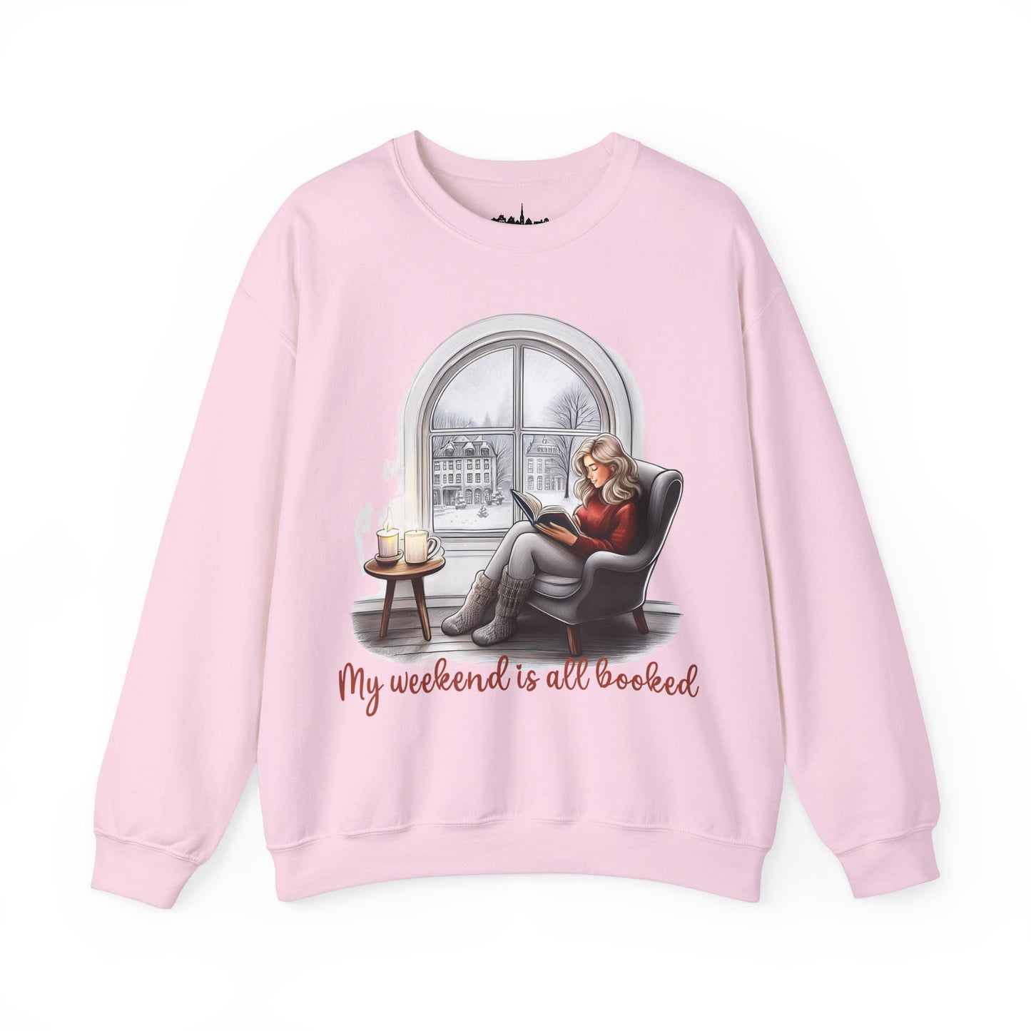 Bookworm Sweatshirt - My Weekend Is All Booked