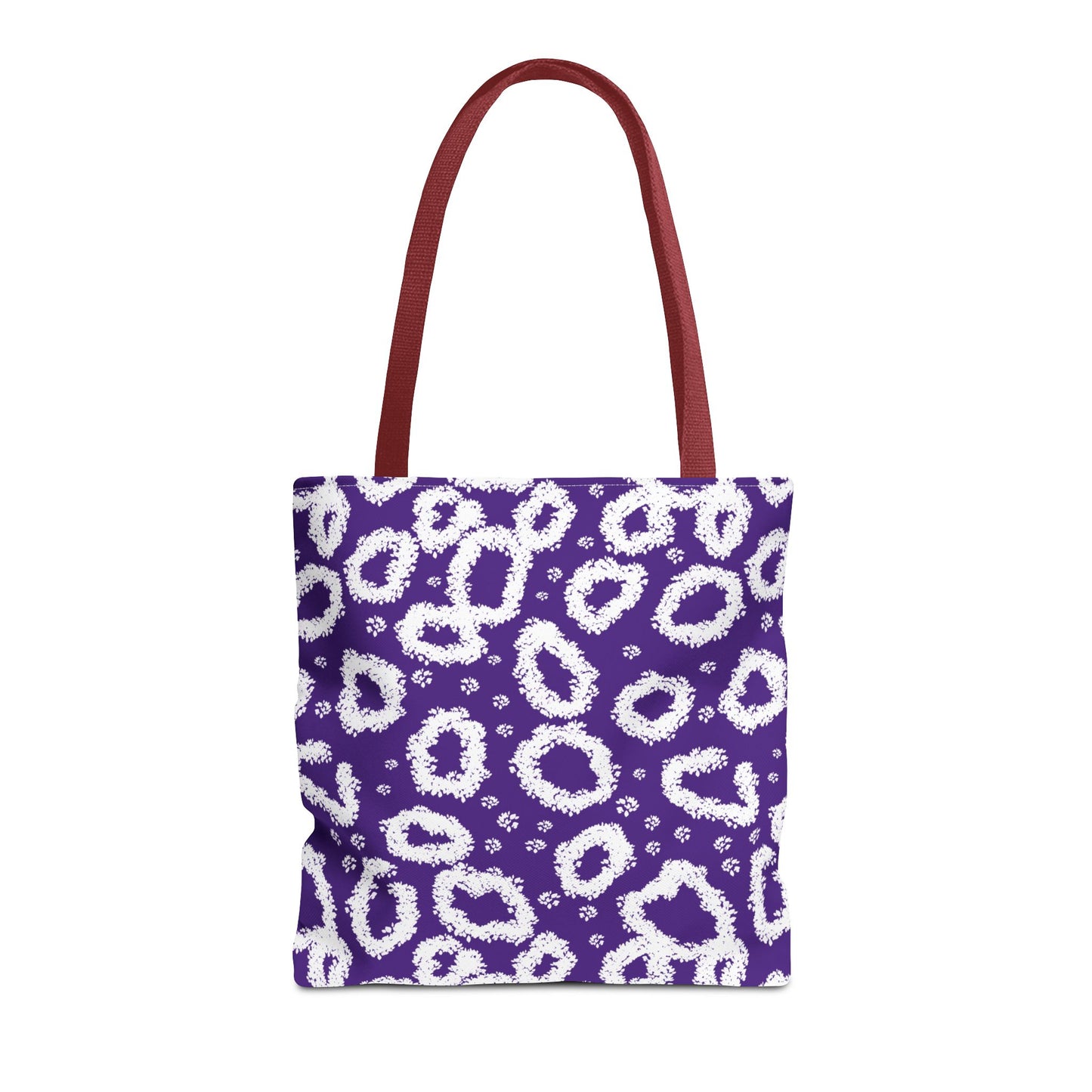 Purple Leopard Print Tote Bag - Stylish & Versatile for Everyday Use