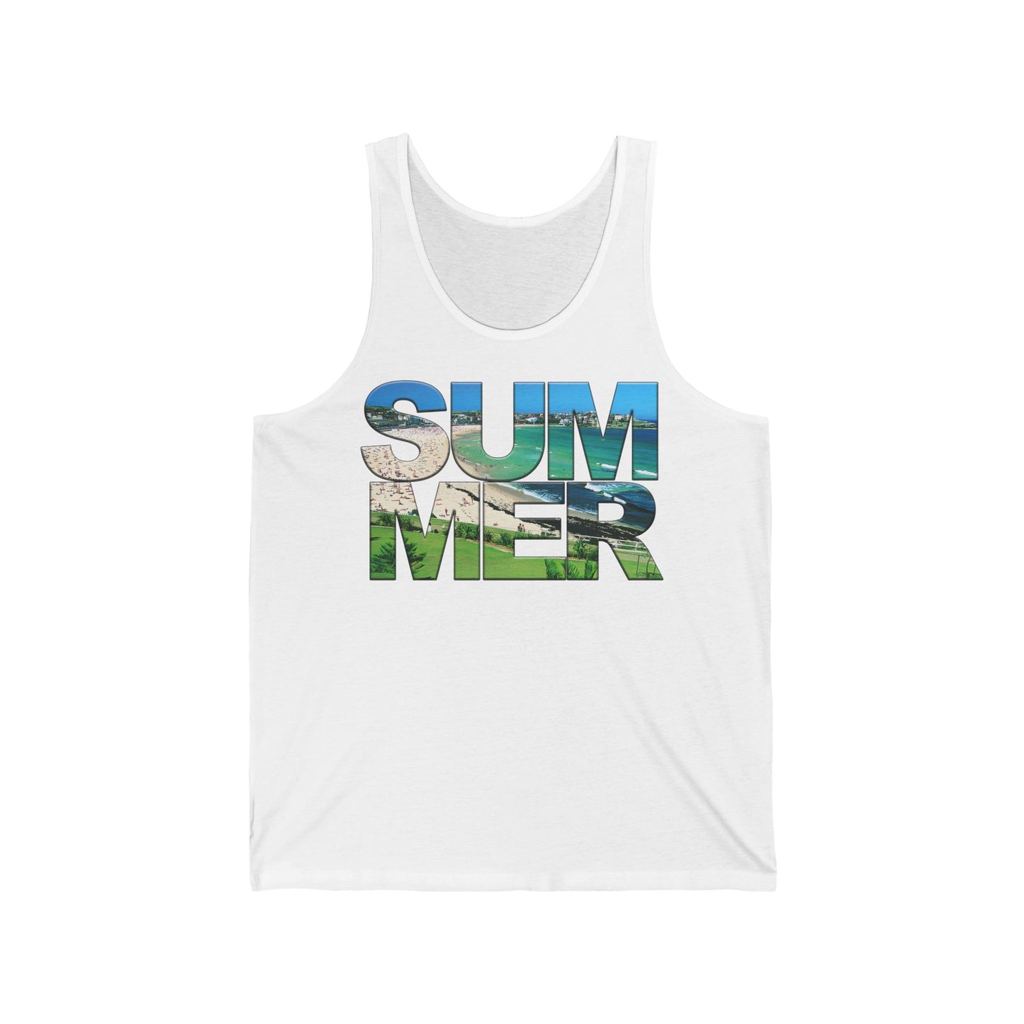Summer Vibes Unisex Jersey Tank Top - Perfect for Warm Weather Fun!