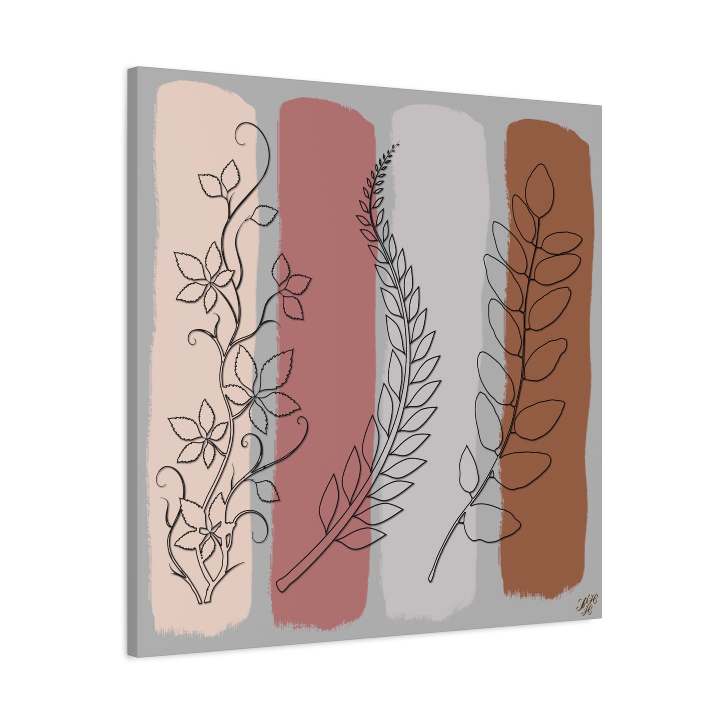 Botanical Wall Art Canvas - Nature-Inspired Home Décor