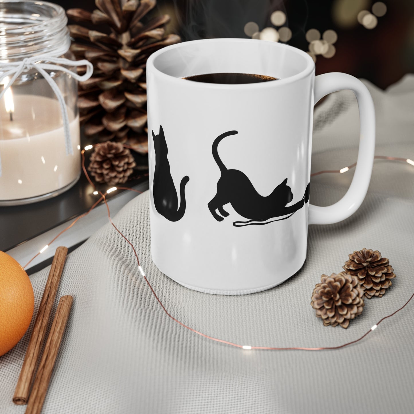 Coffee Cups - Nine Lives, Infinite Possibilities - Be still, be bold, be you. 11oz, 15oz
