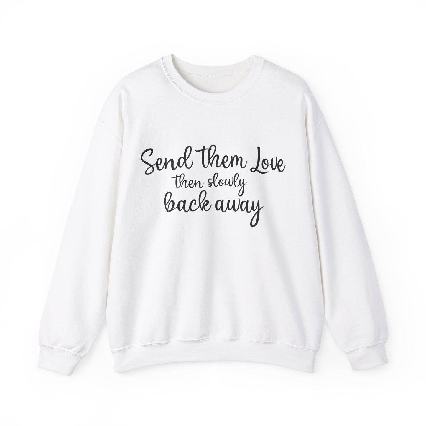 Send Them Love Unisex Crewneck Sweatshirt - Cozy Gift for Friends & Family