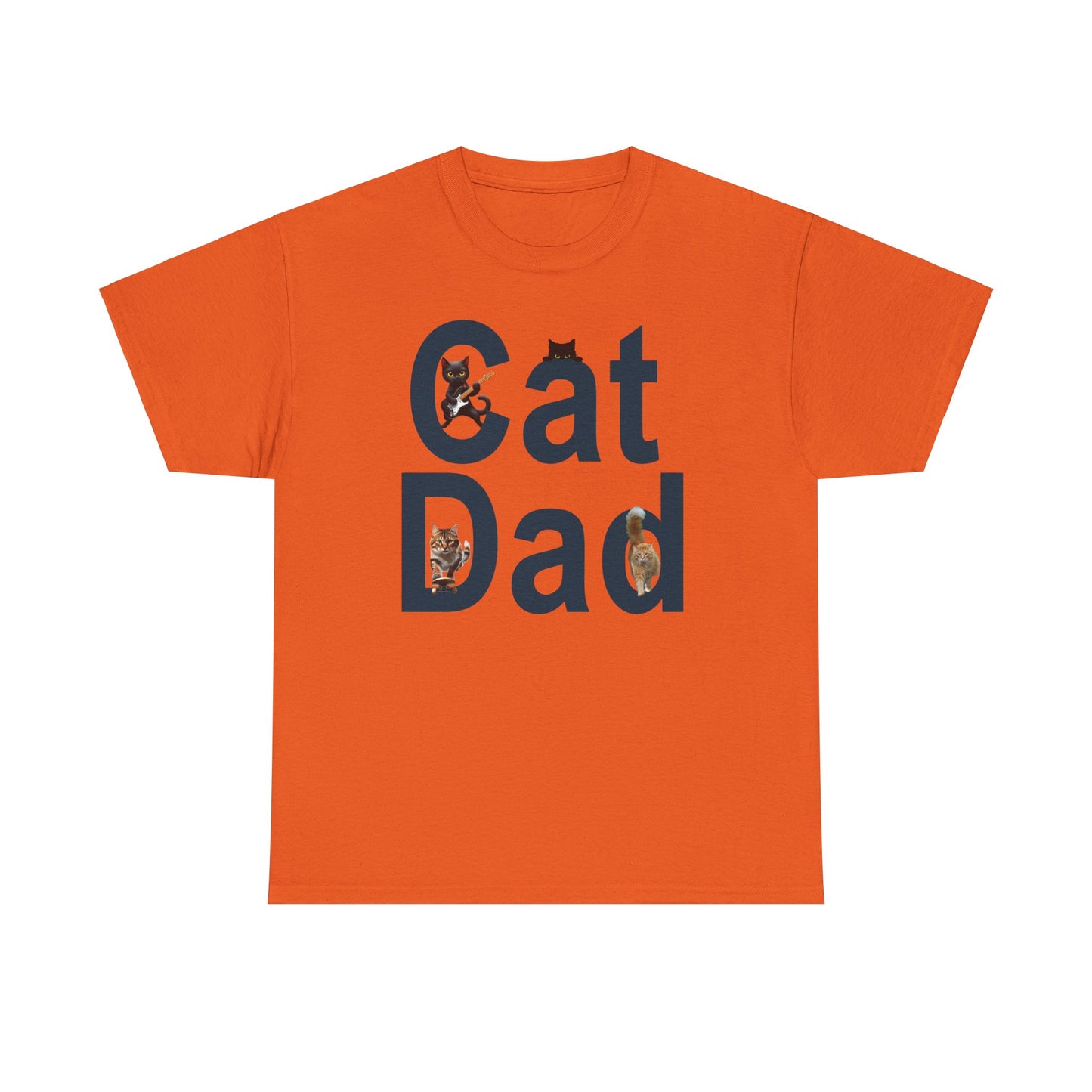 Cat Lover T-Shirt - Cat Dad Life: Purrfection in Progress ๐พ.