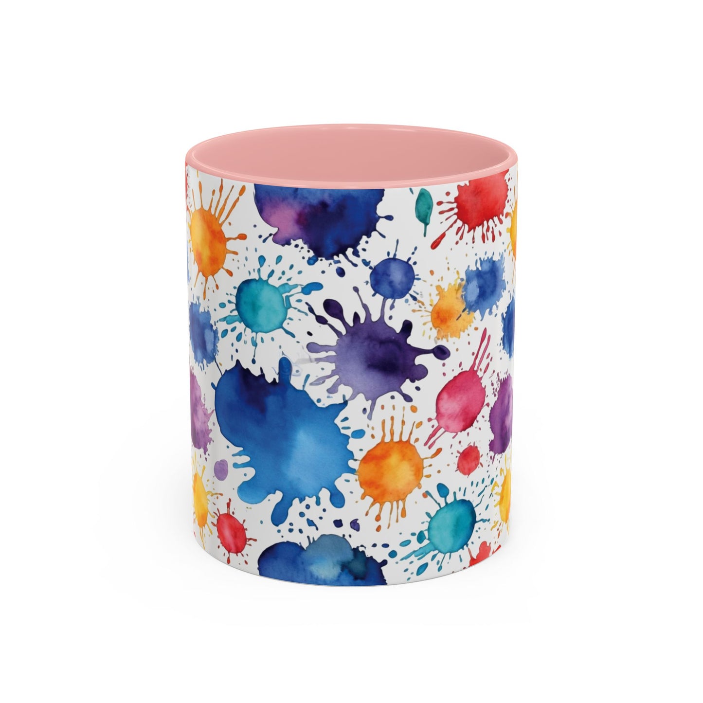 Coffee Mug: Splash Color Explosion Abstract Art Design