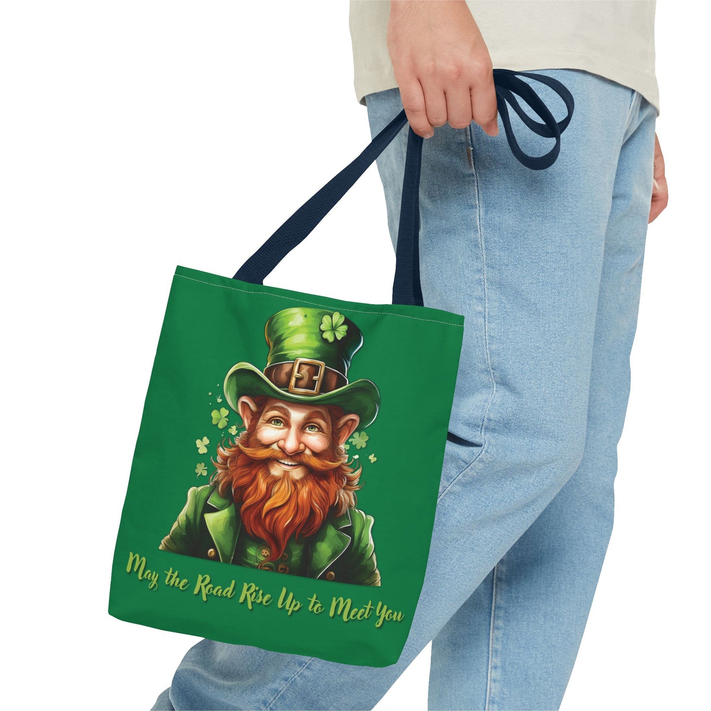 St. Patrick's Day Tote Bag - May the Road Rise Up to Meet You