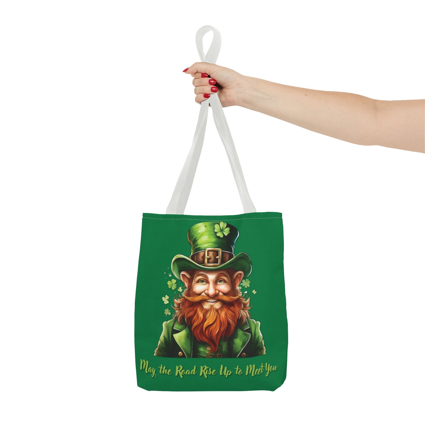 St. Patrick's Day Tote Bag - May the Road Rise Up to Meet You