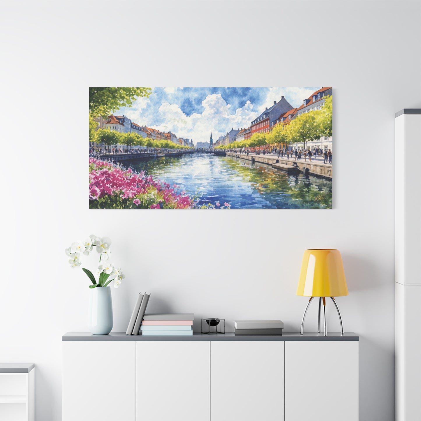 Canvas Print - Copenhagen in Spring