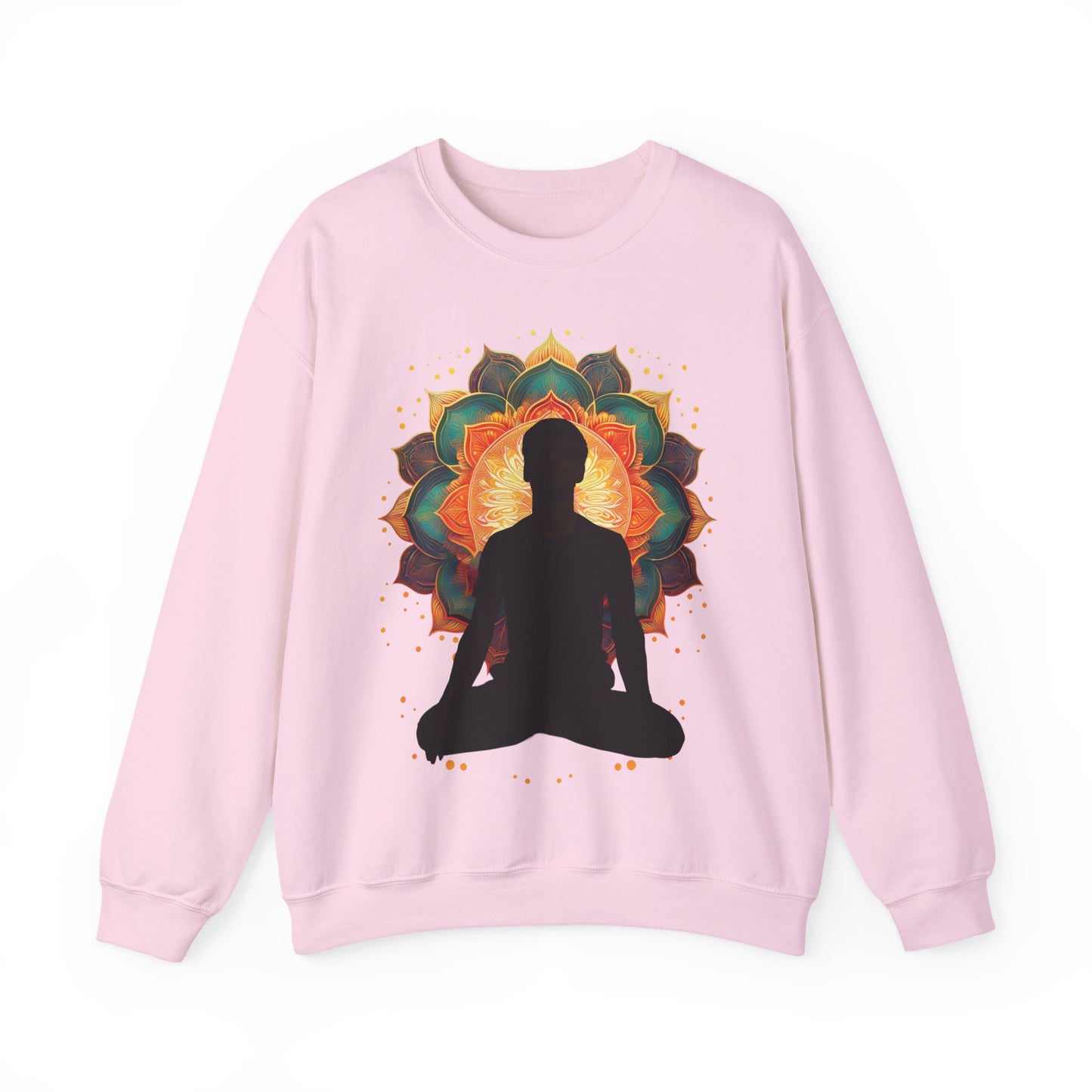 Zen Buddha Sweatshirt - Relaxation Gift, Meditation Apparel, Cozy Layer, Yoga Shirt, Spiritual Fashion, Mindfulness Outfit