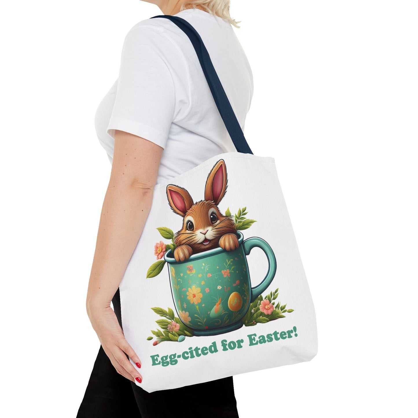 Easter Tote Bag - Egg-cited for Easter!