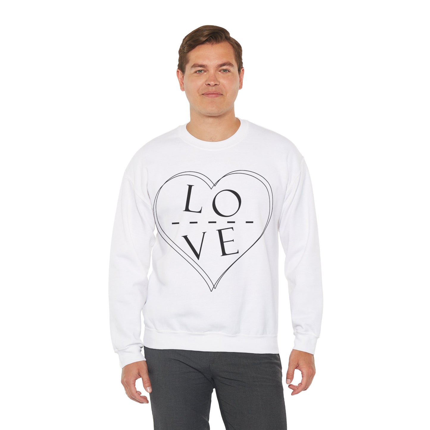 Love Design Unisex Sweatshirt for Valentines Day