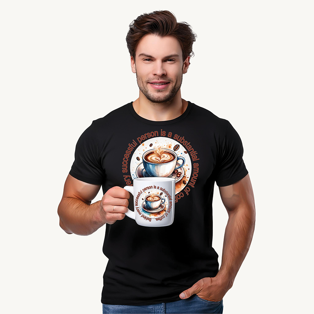 Coffee Mug Behind Every Successful Person Quote 11 or 15oz Mug