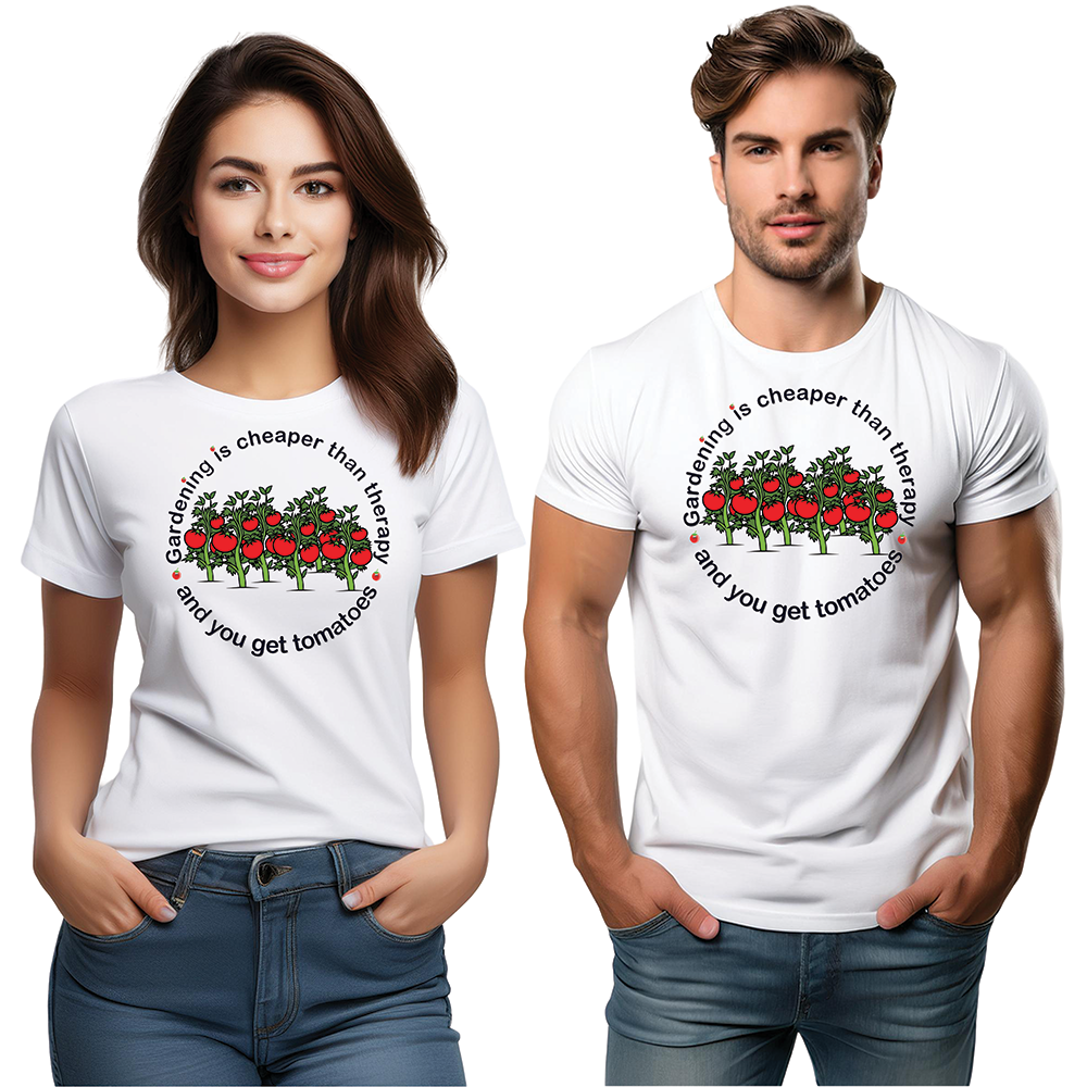 Gardening Therapy Unisex Tee