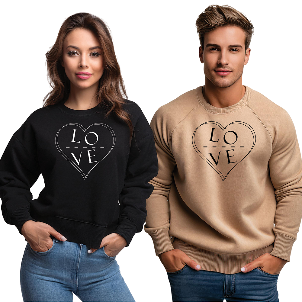 Love Design Unisex Sweatshirt for Valentines Day