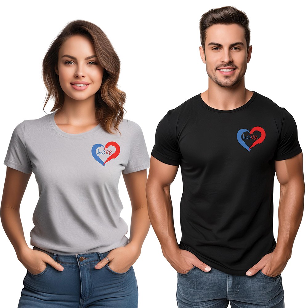 Painted Love, Valentines Day Tee