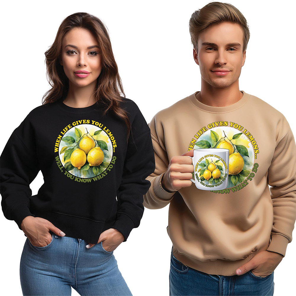 Lemons Crewneck Sweatshirt - Unisex Heavy Blend™
