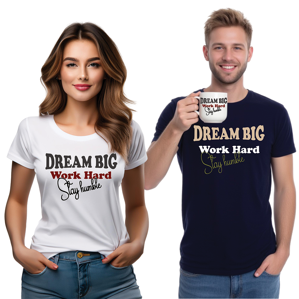 Mug - Dream Big, Work Hard, Stay Humble - 11oz/15oz Ceramic Coffee Cup