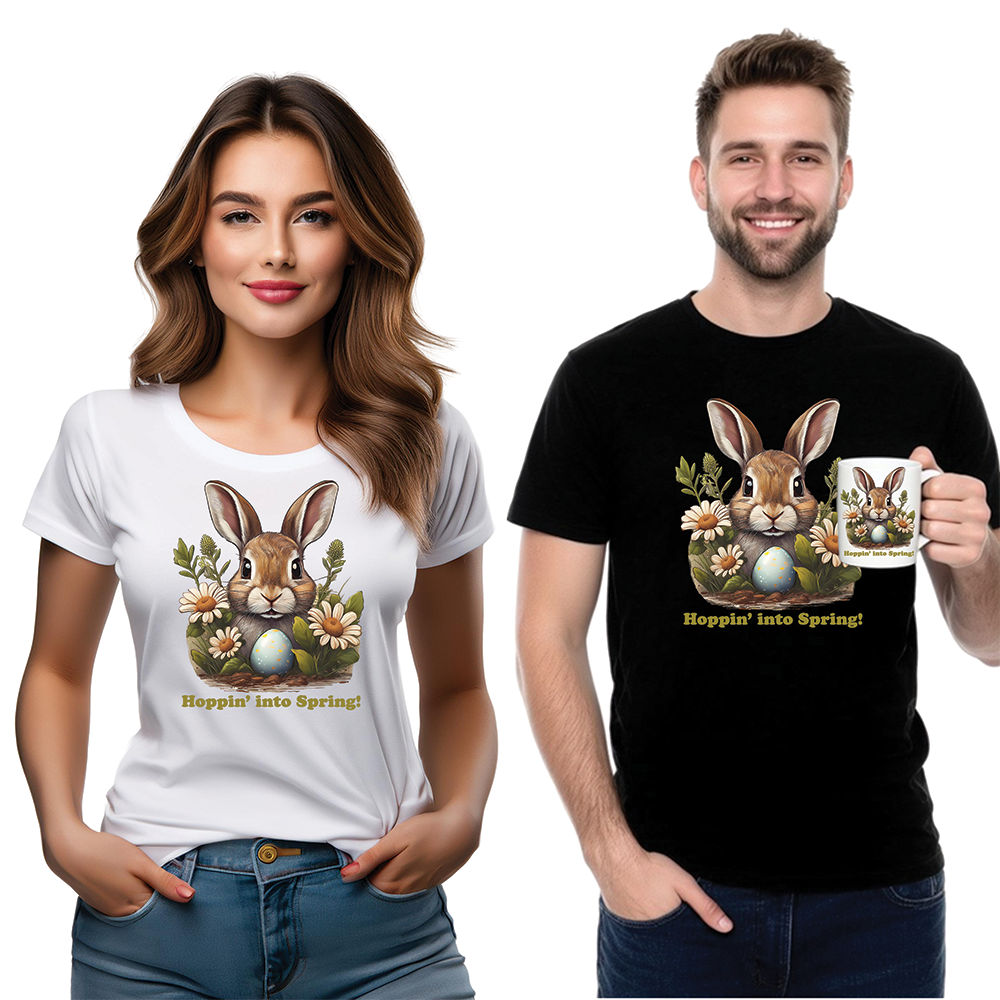 Easter Tote Bag - Hoppin’ into Spring!