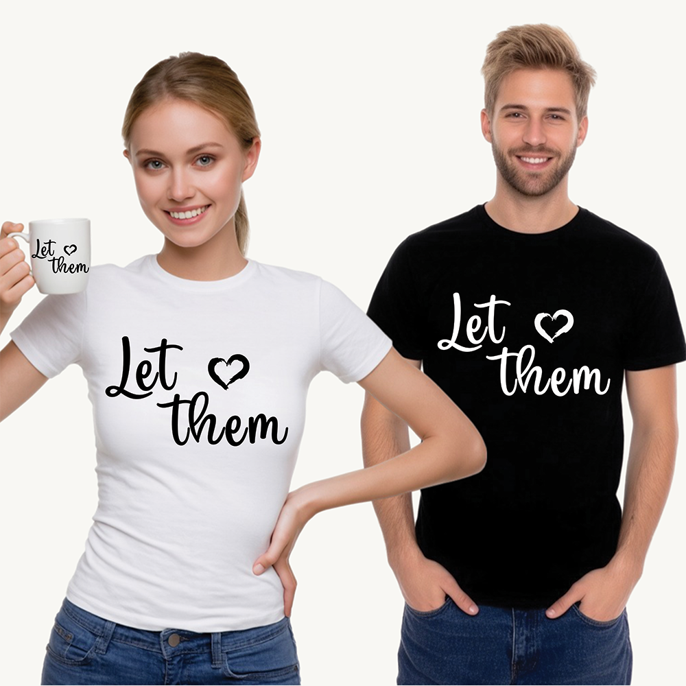 Let Them Love Unisex Jersey Tee – Perfect for Pride, Love Celebrations & Everyday Comfort