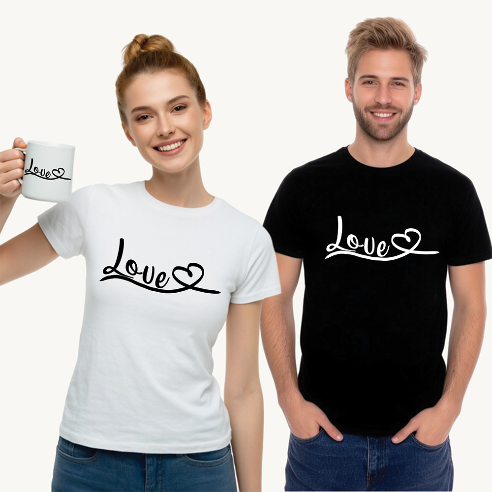 "Love in Every Thread" Unisex Jersey Short Sleeve Tee - Versatile Everyday Wear