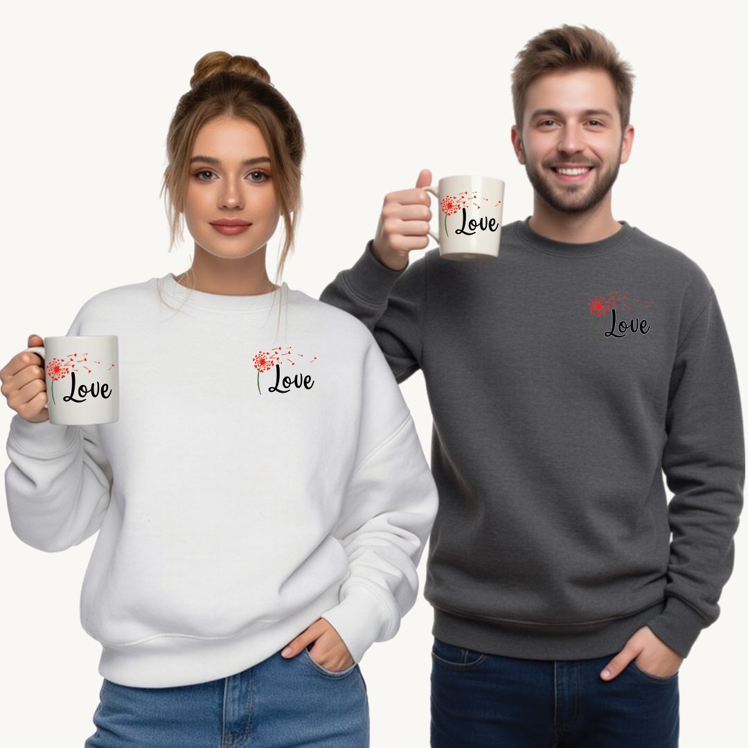 'Spread Love' - This Valentine's Day - Unisex Sweatshirt