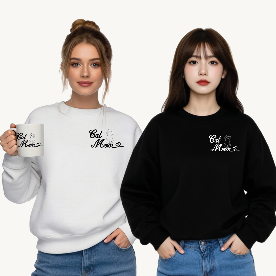 Cat Mom Sweatshirt 2
