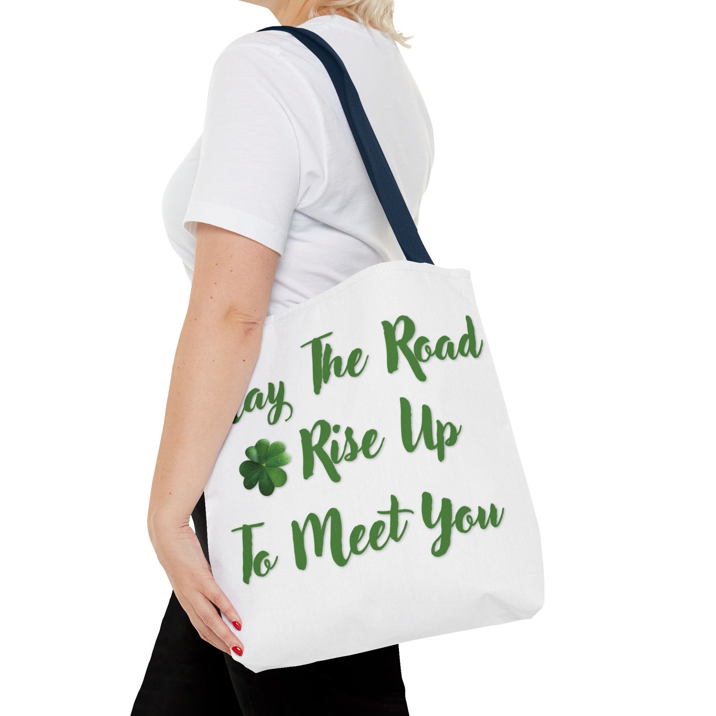 St. Patrick's Day Tote Bag - May the Road Rise Up to Meet You 2