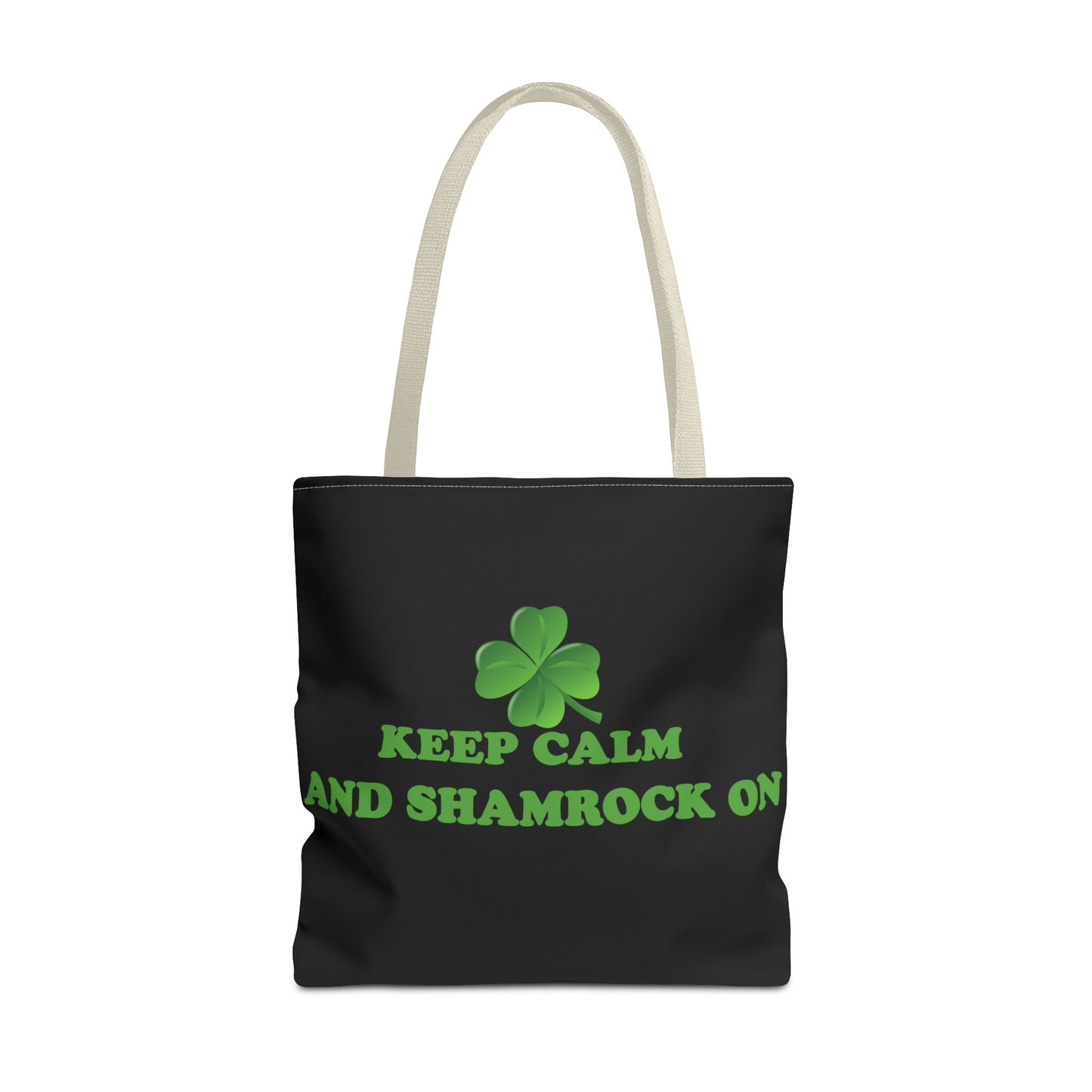St. Patrick's Day Tote Bag - Keep Calm and Shamrock On
