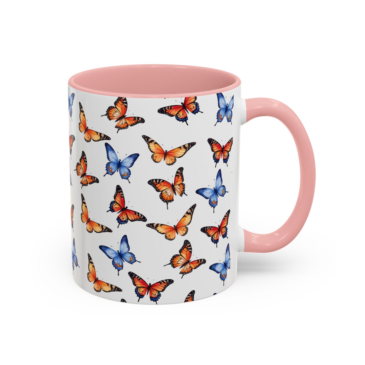 Coffee Mug: Butterfly Abstract Art Design