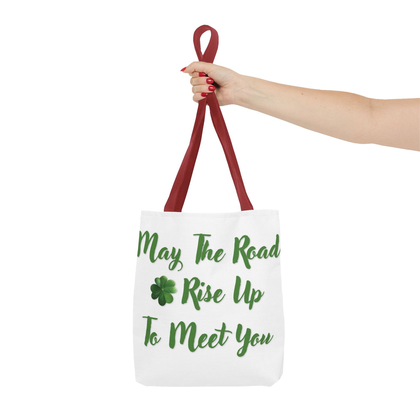 St. Patrick's Day Tote Bag - May the Road Rise Up to Meet You 2