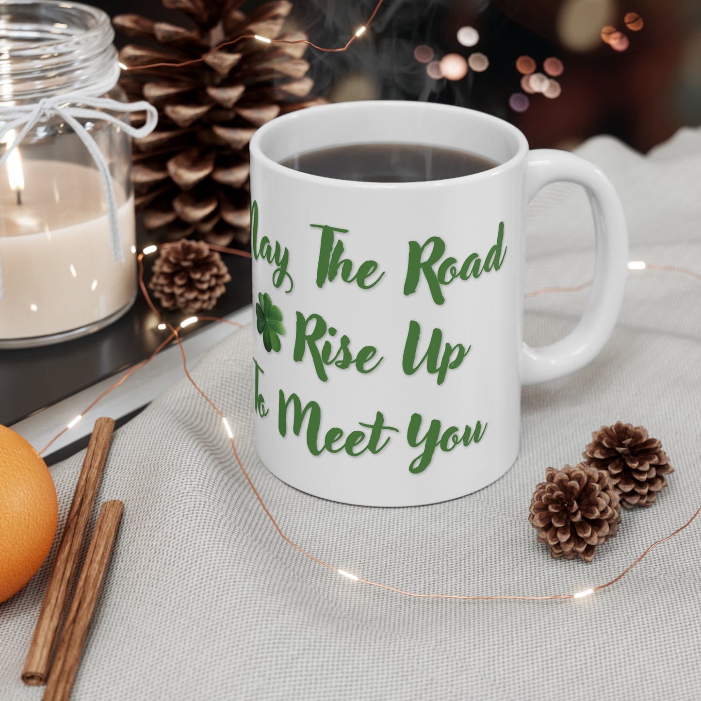 Mugs St Patrick's Day - May the Road Rise Up to Meet You 2