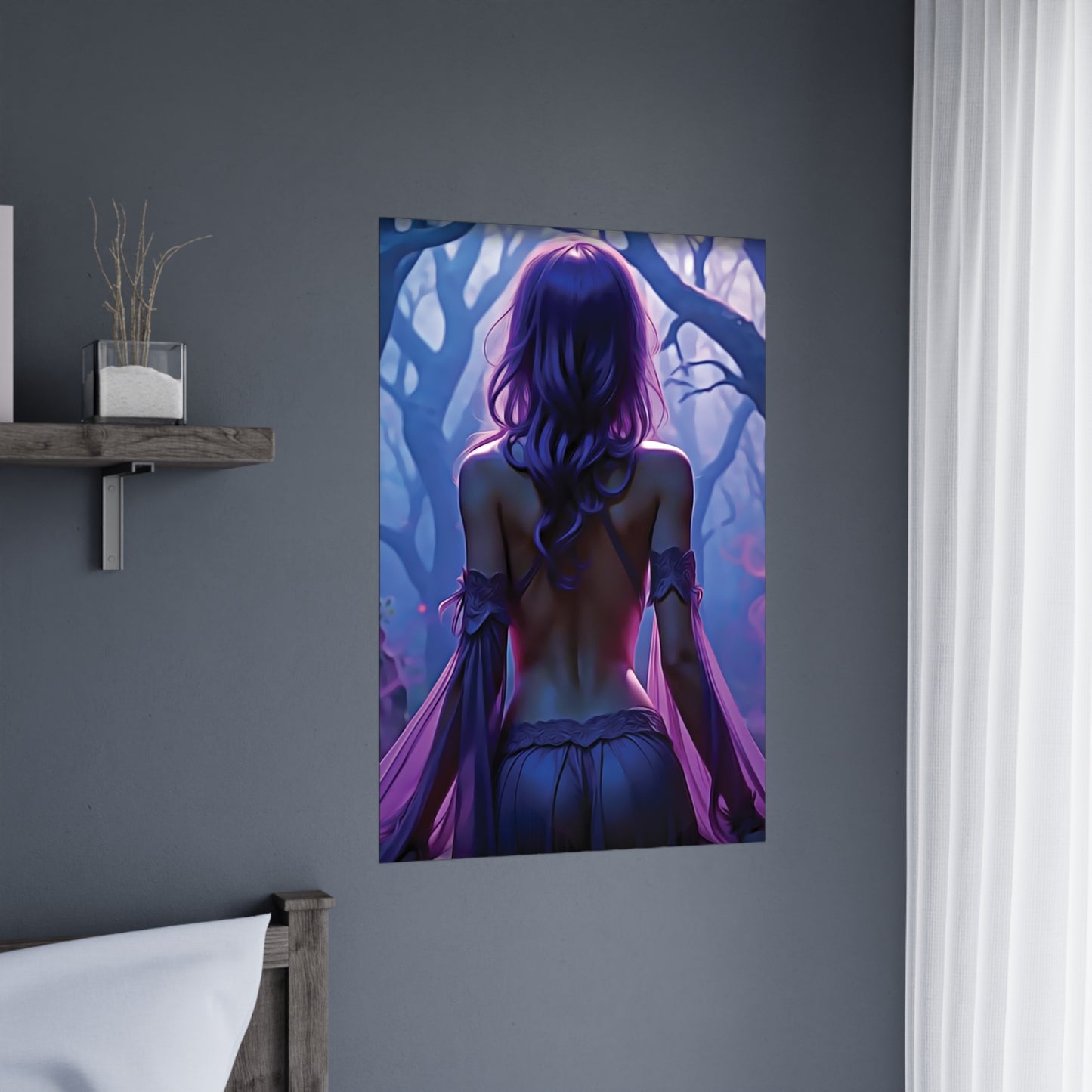 Whisper of the Mystic Woods β Where Magic Finds You π«οΈπ - Mystical Matte Posters for Home Decor, Fantasy Wall Art, Dreamy Room Aesthetic, Gift for Art Lovers, Fairy Tale Vibes