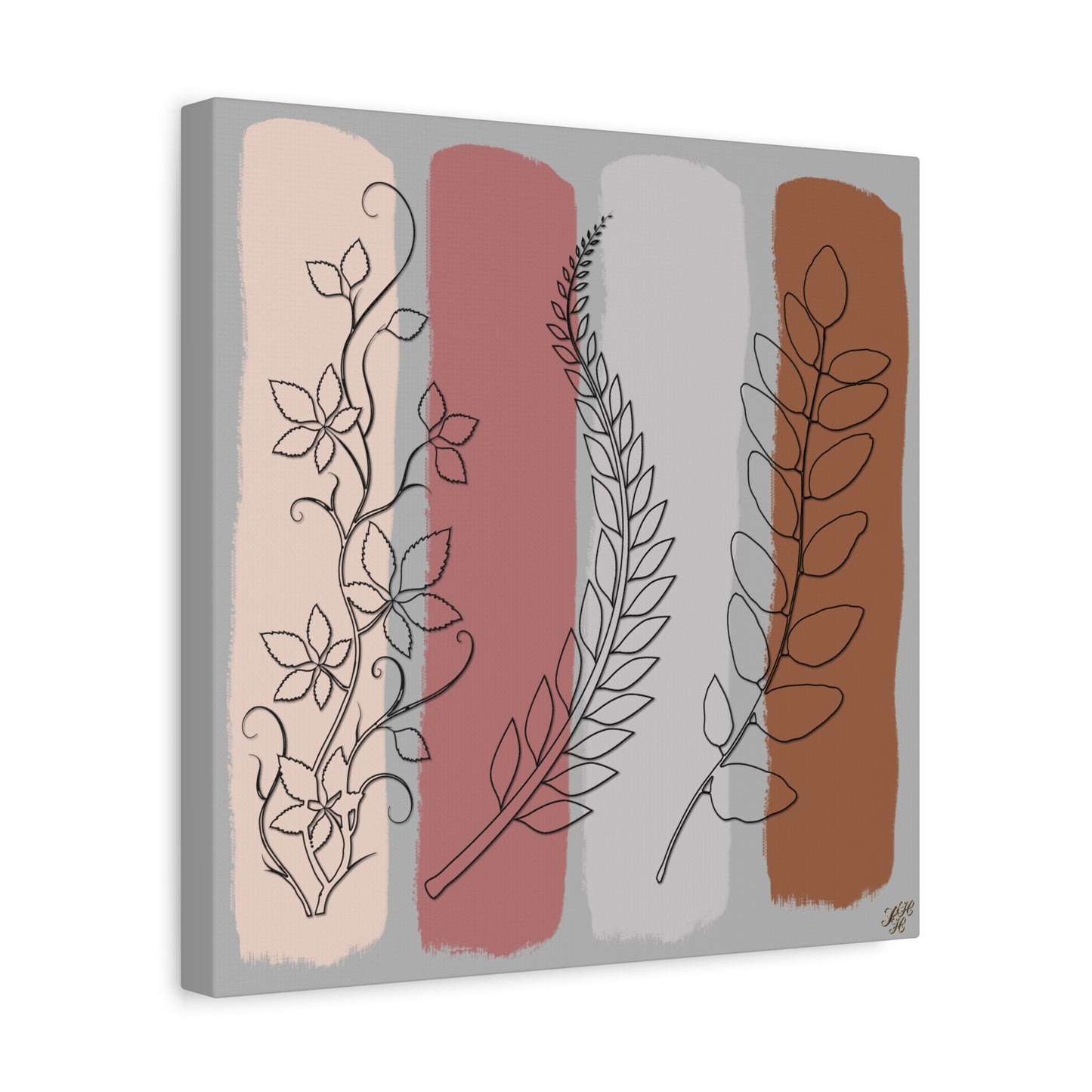 Botanical Wall Art Canvas - Nature-Inspired Home Décor