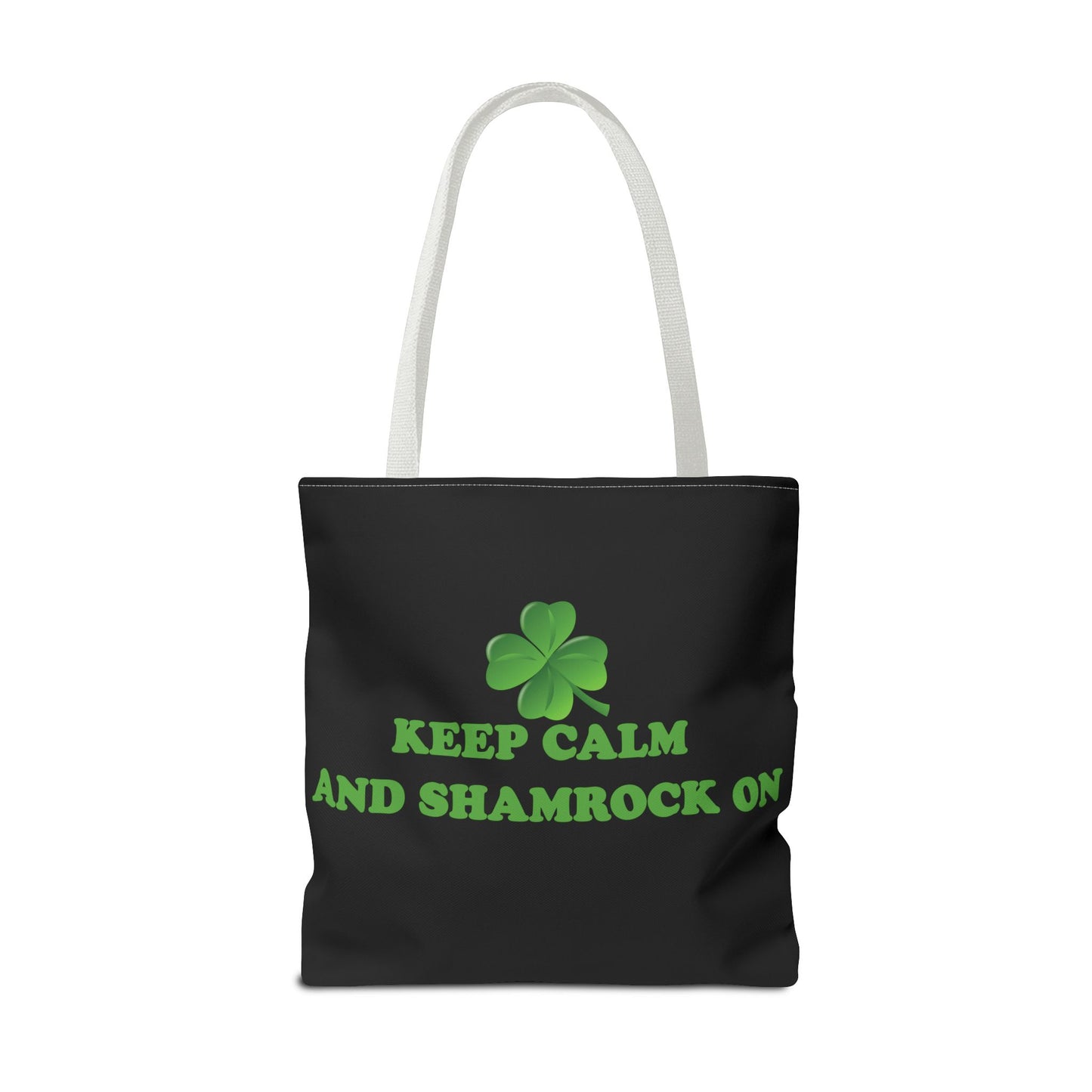 St. Patrick's Day Tote Bag - Keep Calm and Shamrock On