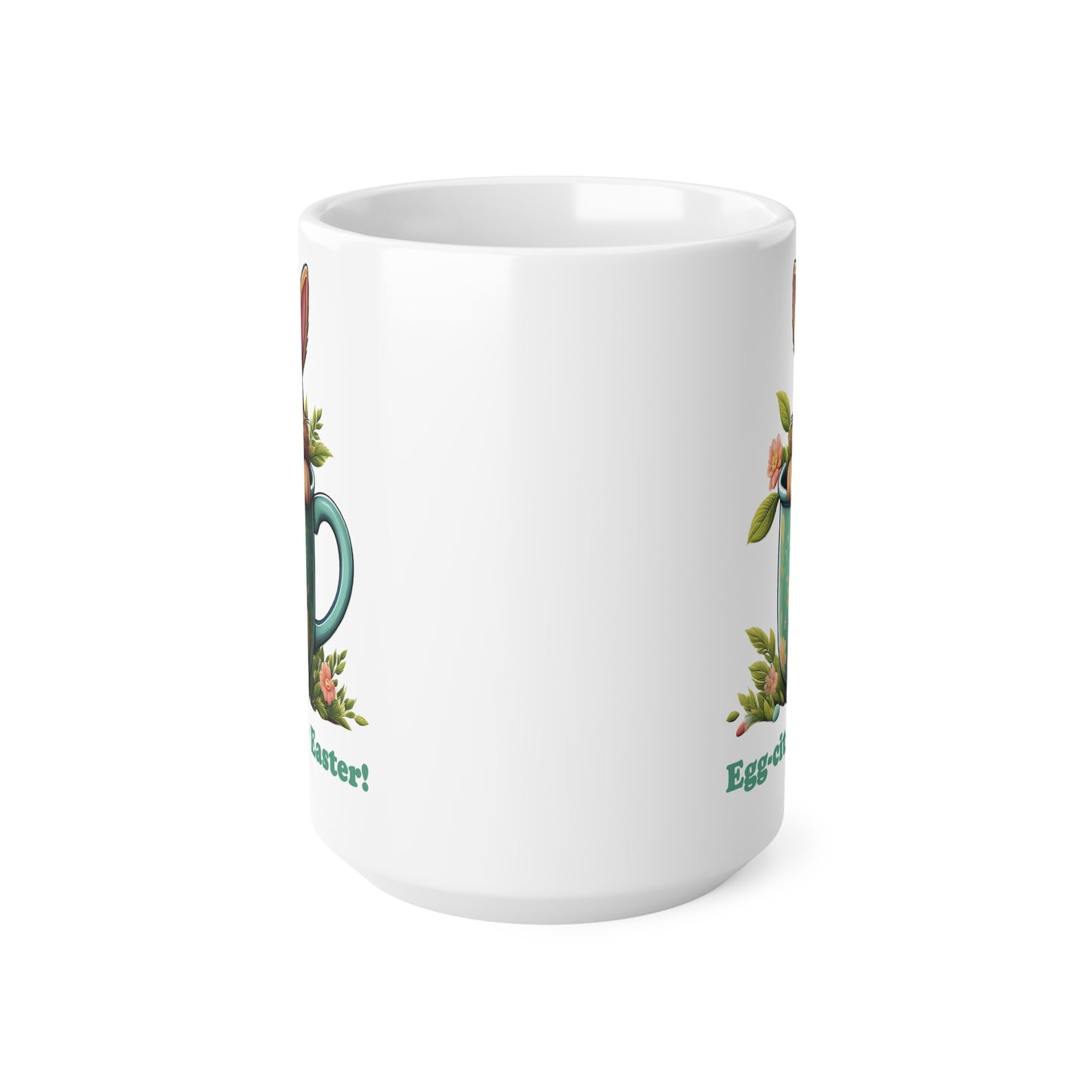 Mug - Happy Bunny Egg-cited for Easter! - Coffee Cup 11oz/15oz