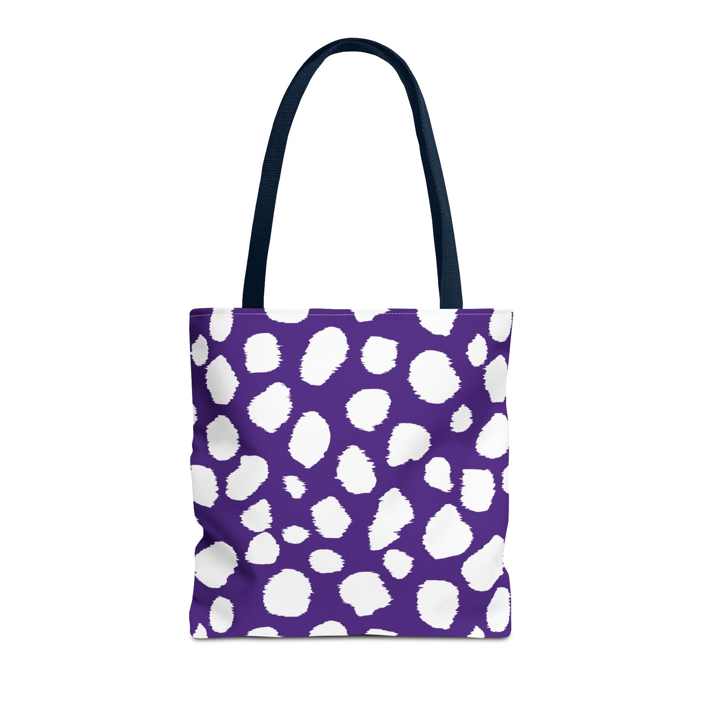 Chic Purple Leopard Print Tote Bag - Stylish & Versatile for Everyday Use