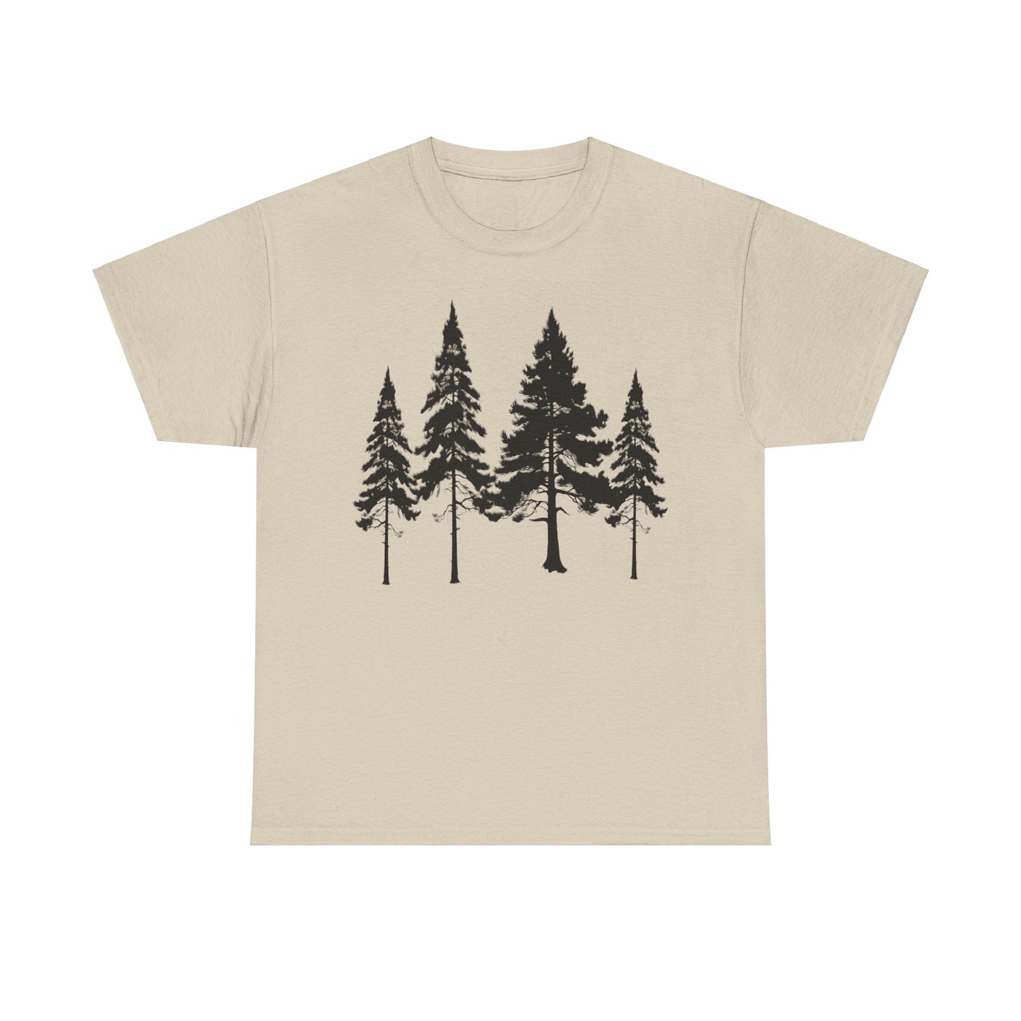 Evergreen Tree Unisex Tee - Stand Tall, Grow Together Nature Lover Shirt