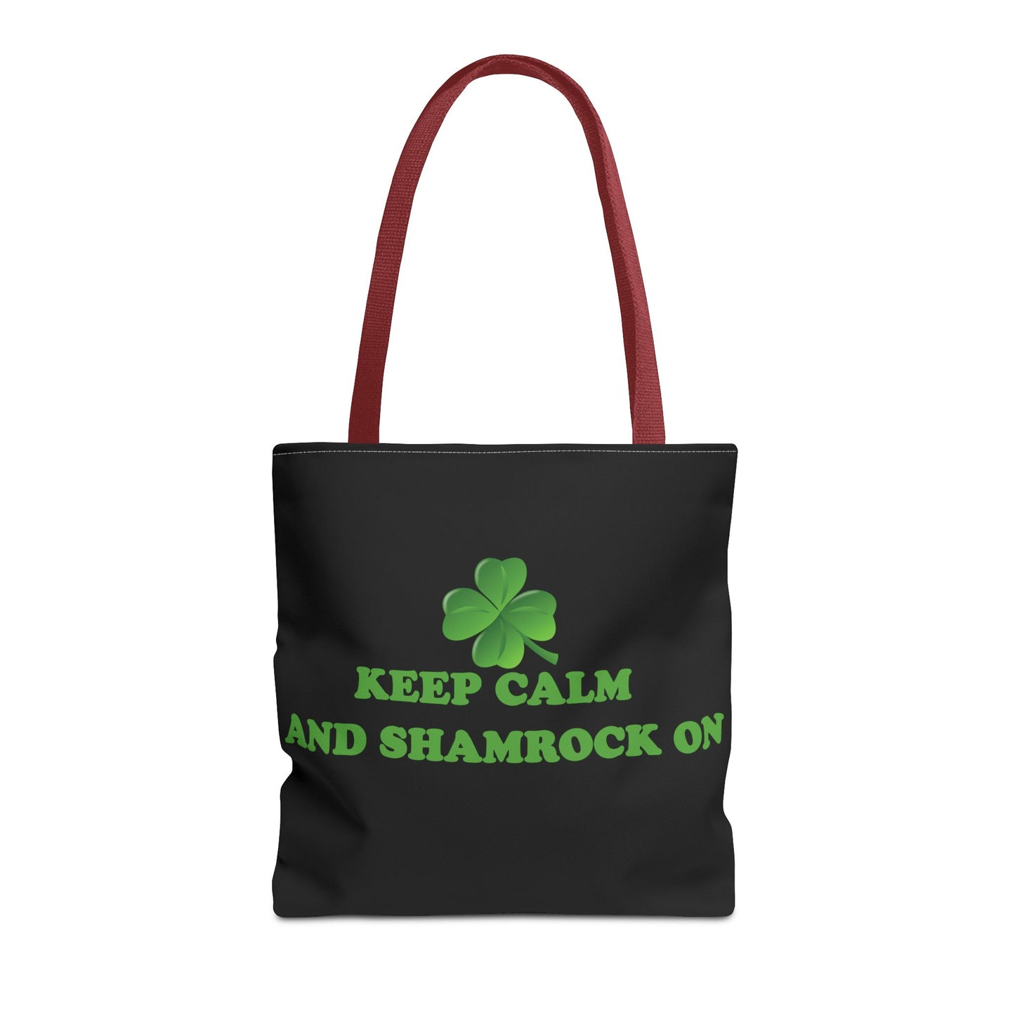 St. Patrick's Day Tote Bag - Keep Calm and Shamrock On