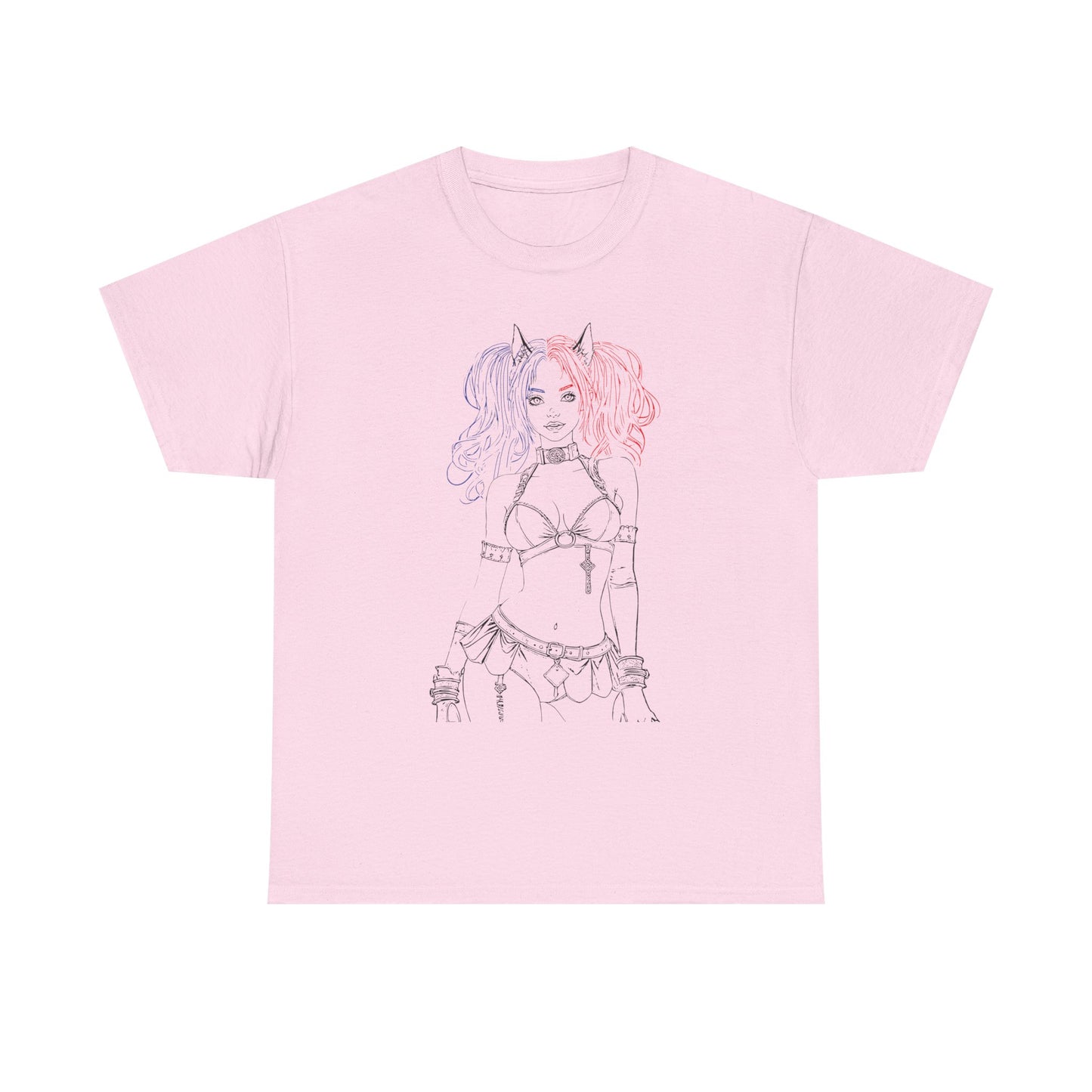 Anime Graphic Tee, Edgy Unisex Cotton T-Shirt, Alternative Fashion Top, Casual Style, Unique Art Clothing, Cool Gift Idea