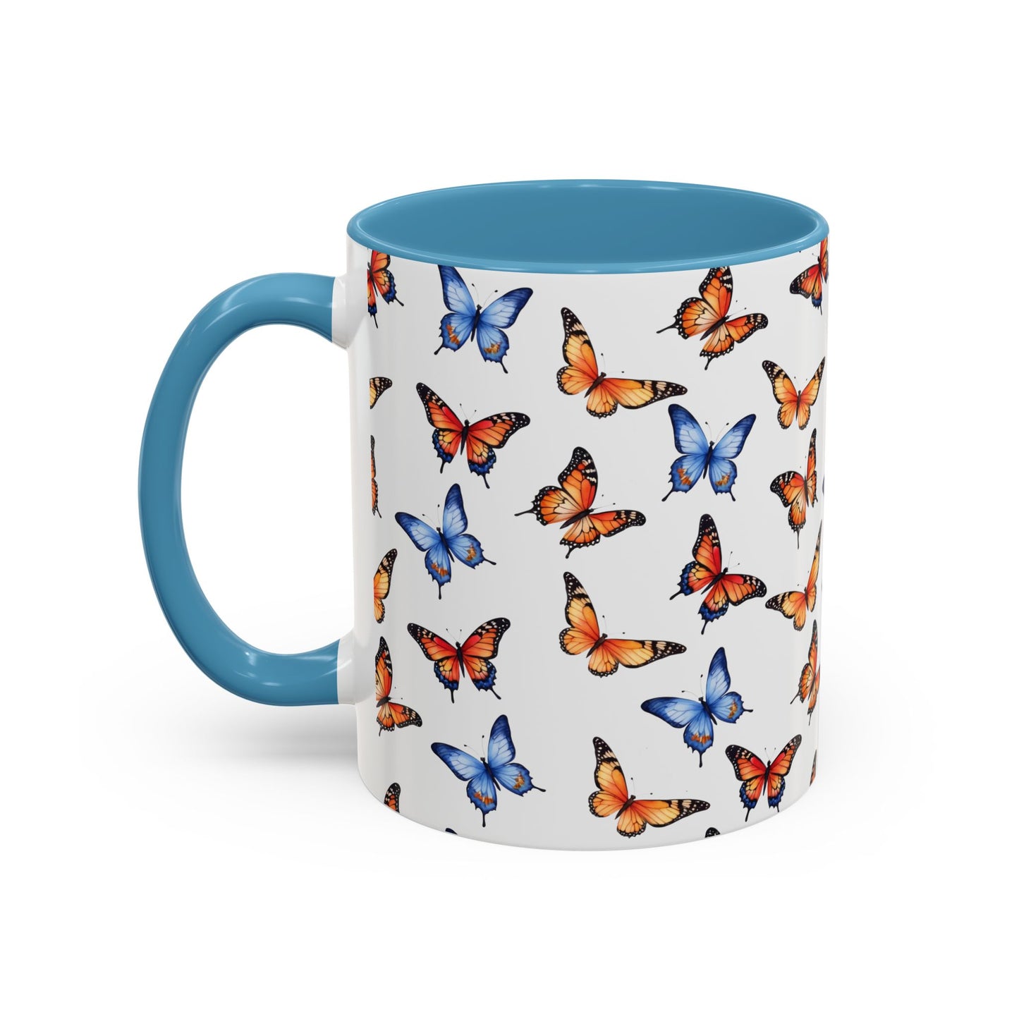 Coffee Mug: Butterfly Abstract Art Design