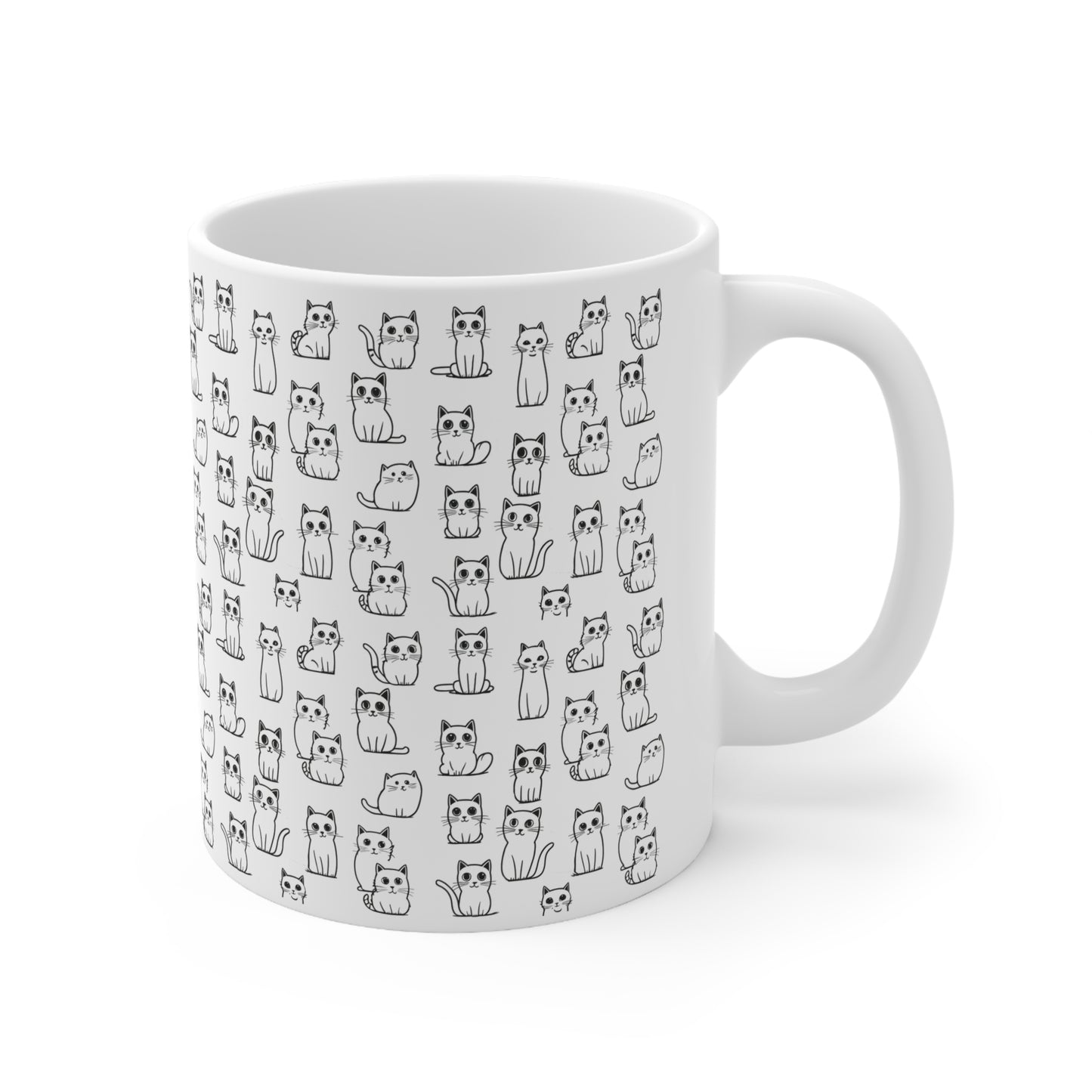 Coffee Cups - Cats in all shapes and sizes 11oz, 15oz